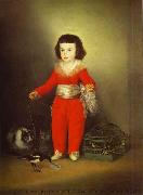 Francisco Jose de Goya Don Manuel Osorio Manrique de Zunica oil painting